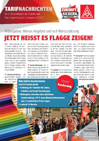 SZI Tarifnachrichten 2022/2 - 1. Verhandlung