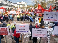 Beschäftigte machen Druck für faire Strompreise