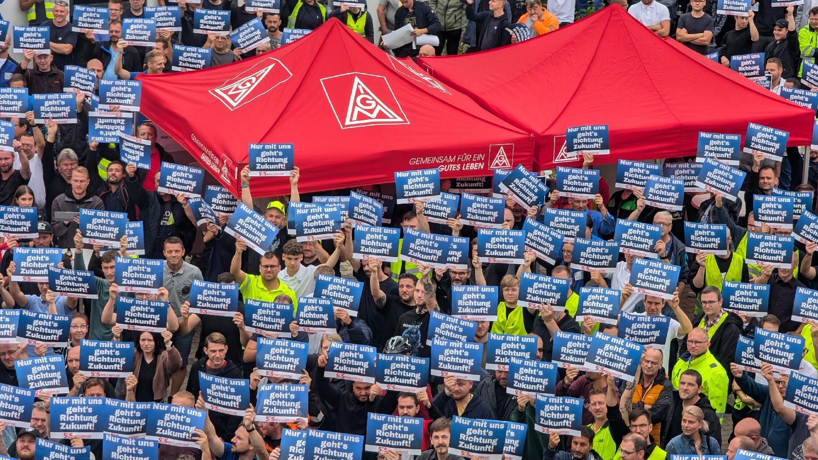 ZF Aktionstag Schweinfurt Stellenabbau